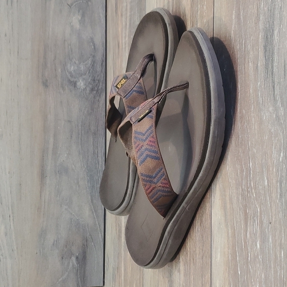 Teva Mens Sandals Flip Flop Flats shoes sz 12 - Picture 2 of 10